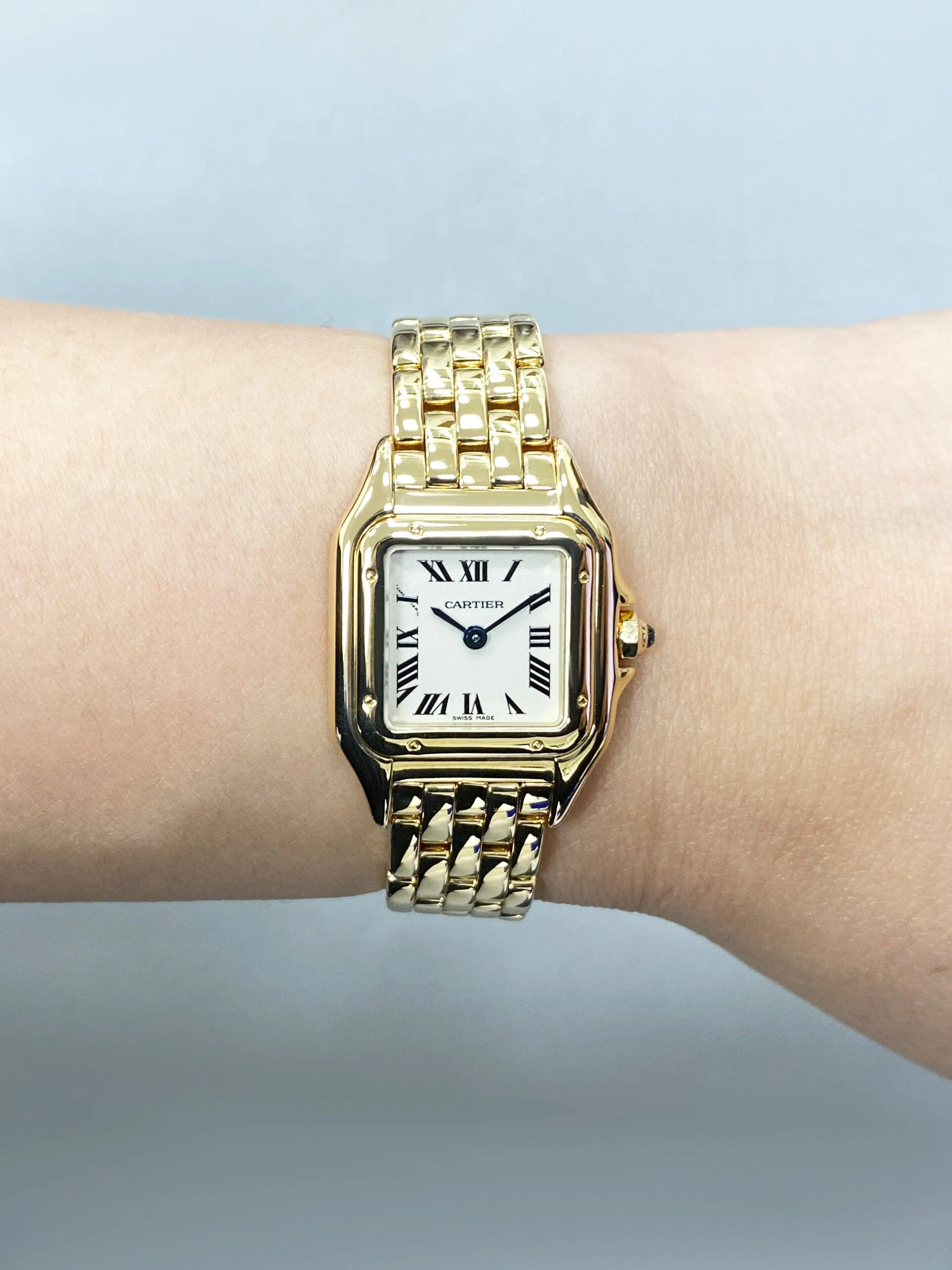 Cartier Panthere W25022B9 18K Yellow Gold Ladies Watch
