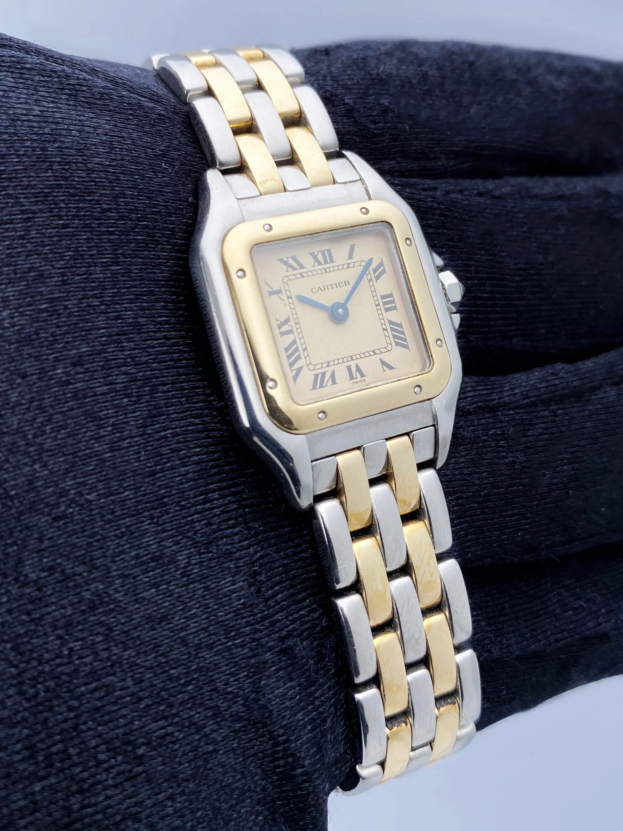 Cartier Panthere W25028B6 Two Rows Ladies Watch