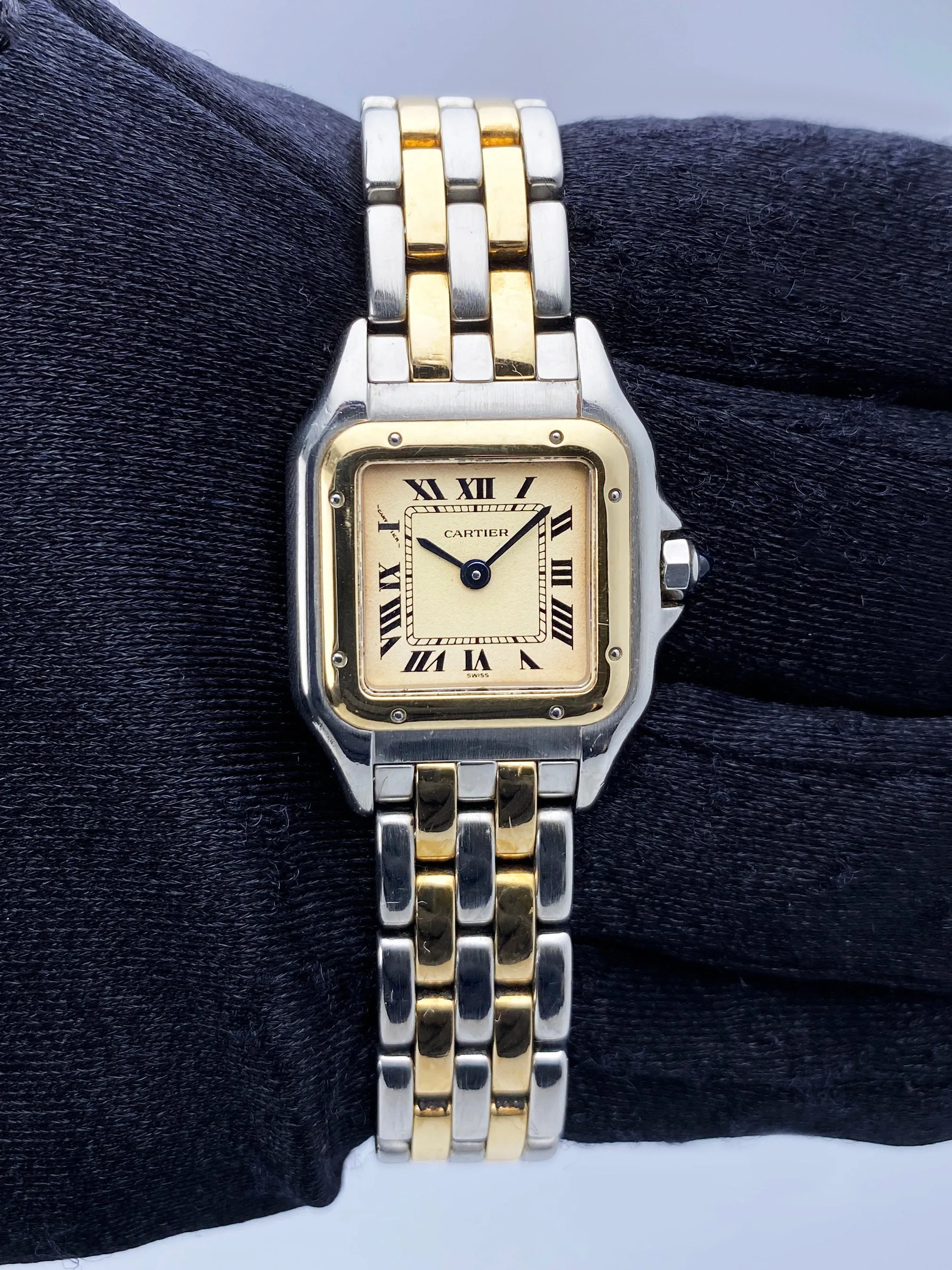 Cartier Panthere W25028B6 Two Rows Ladies Watch