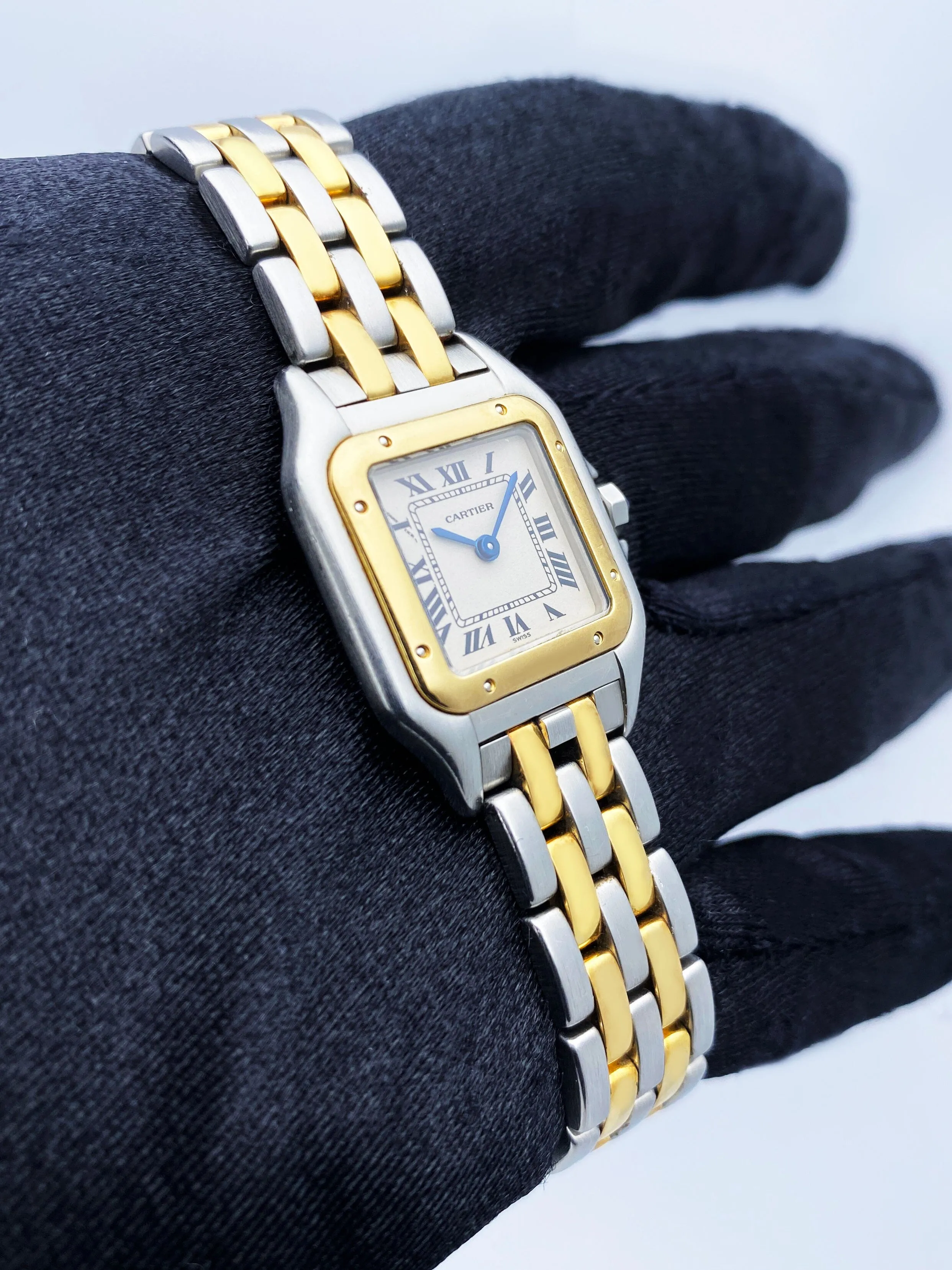 Cartier Panthere W25029B6 Two Rows Ladies Watch