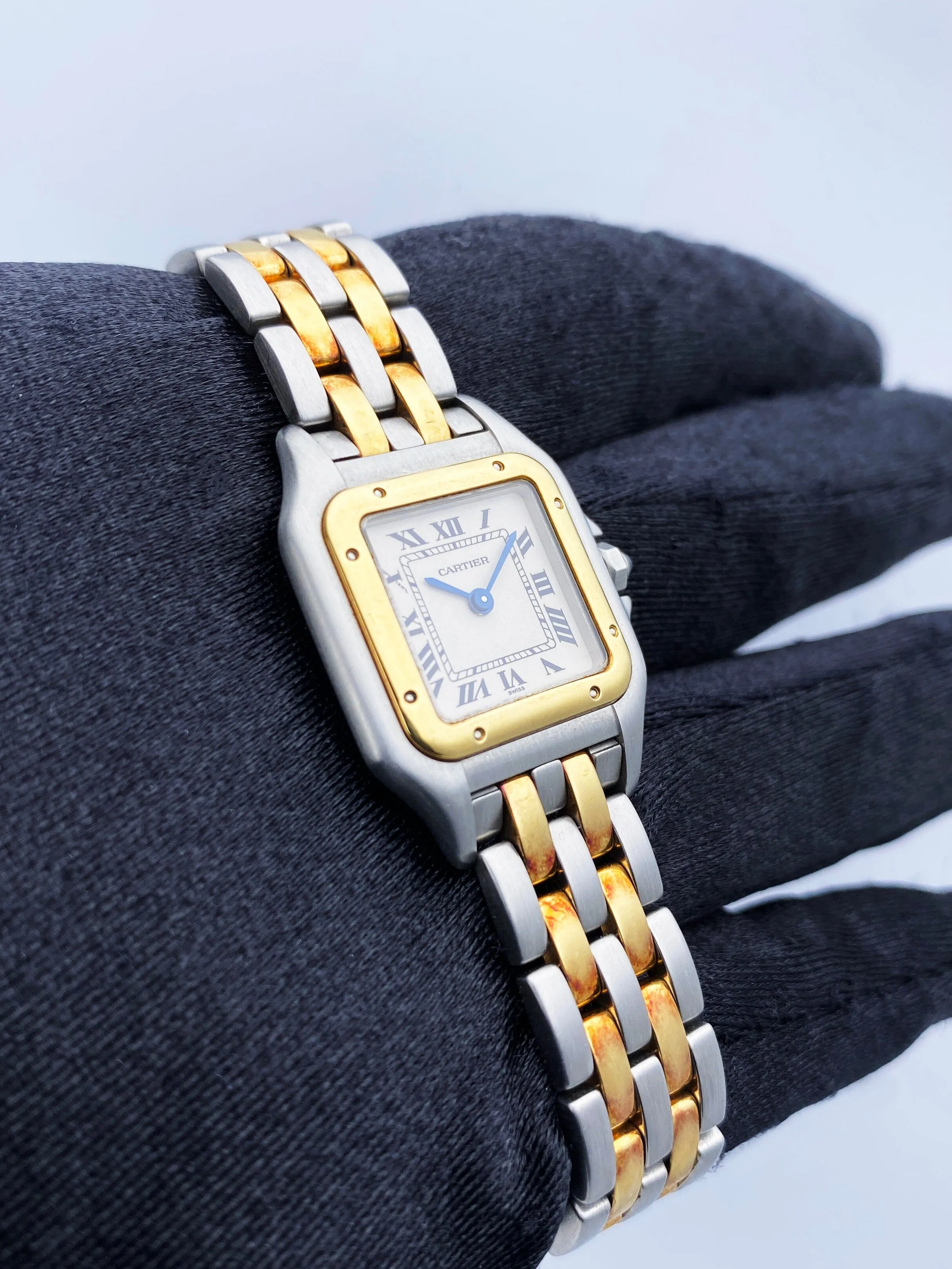 Cartier Panthere W25029B6 Two Rows Ladies Watch