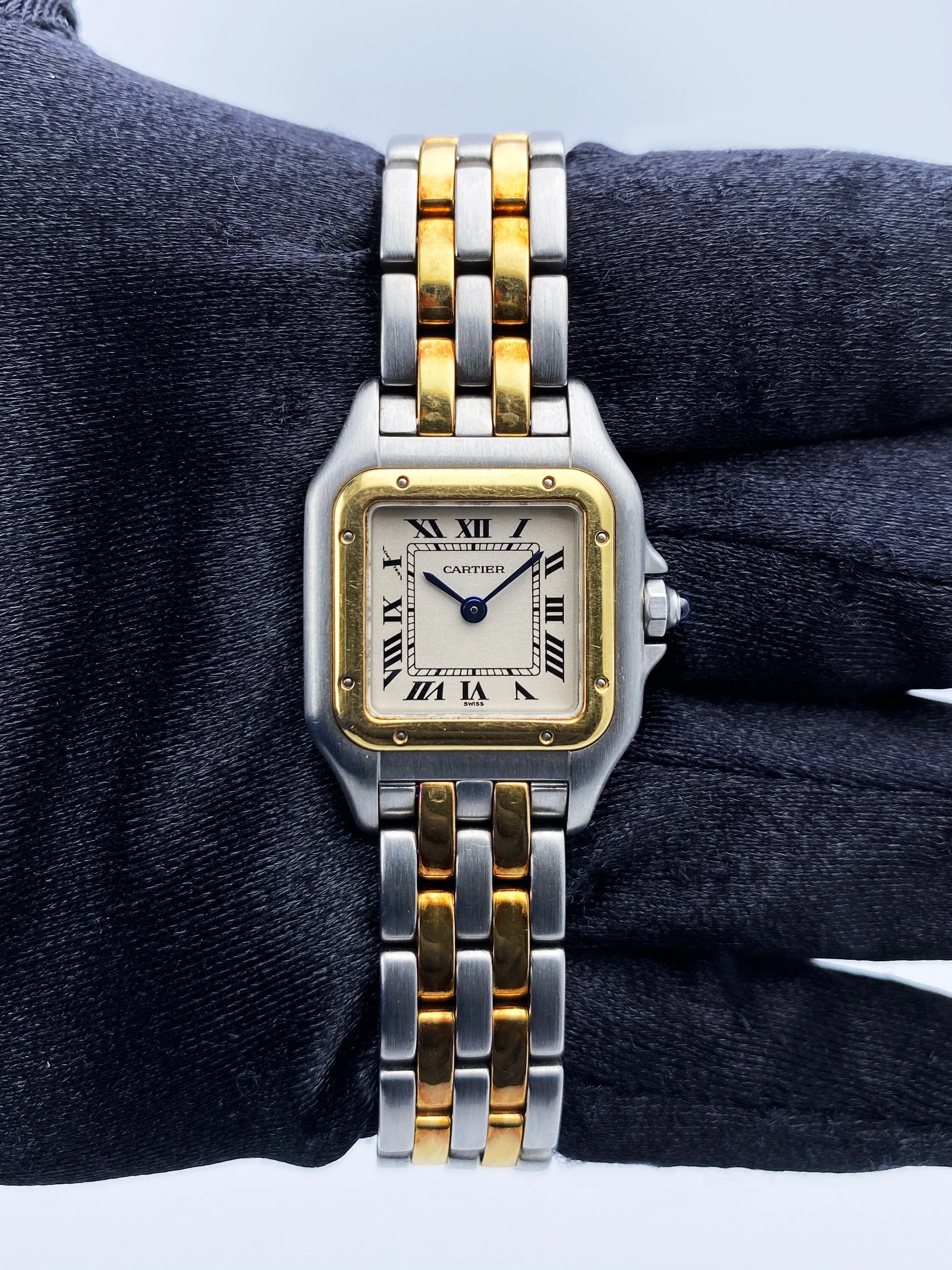 Cartier Panthere W25029B6 Two Rows Ladies Watch
