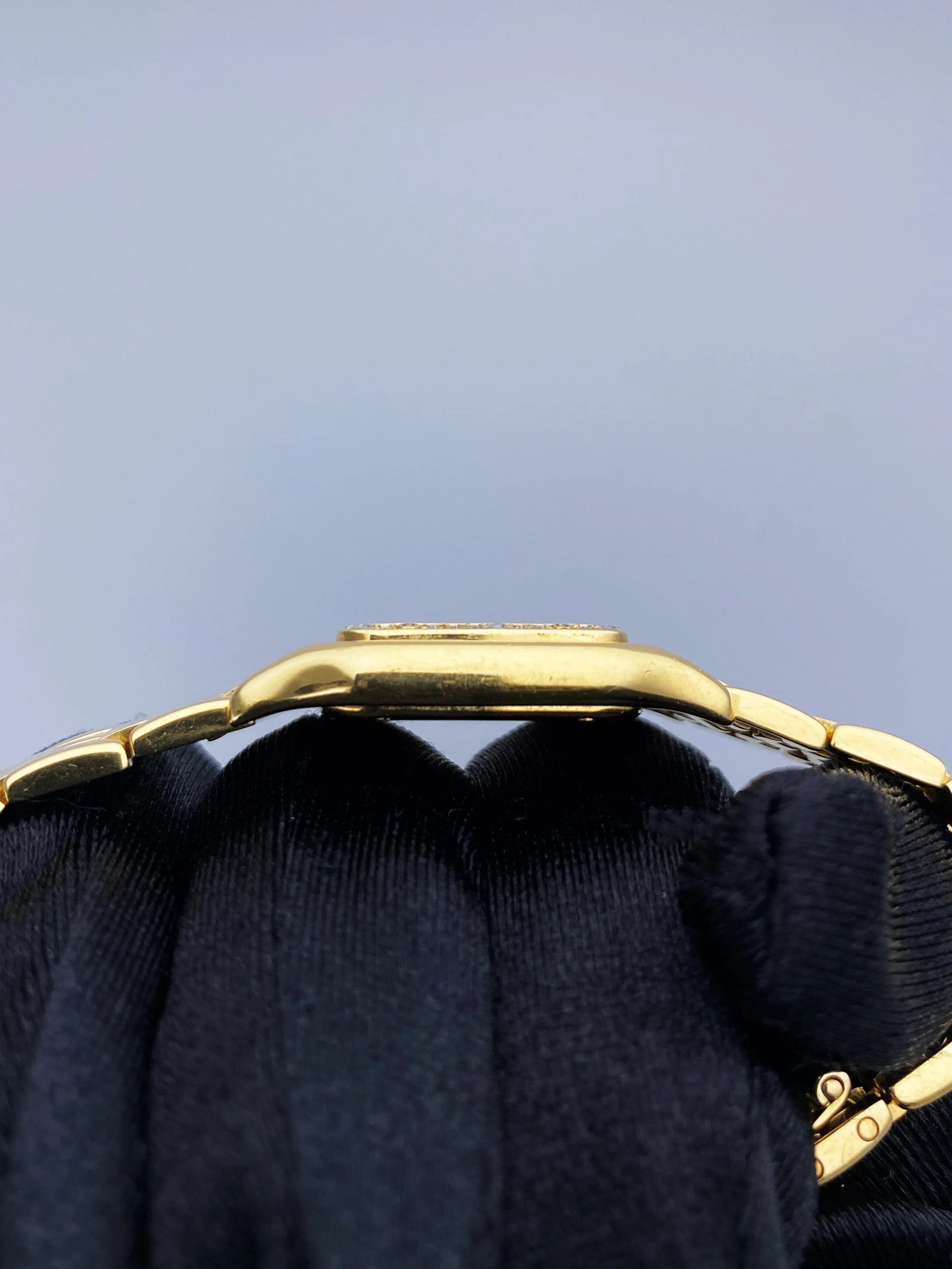 Cartier Panthere WF3070B9 18K Yellow Gold Diamonds Ladies Watch