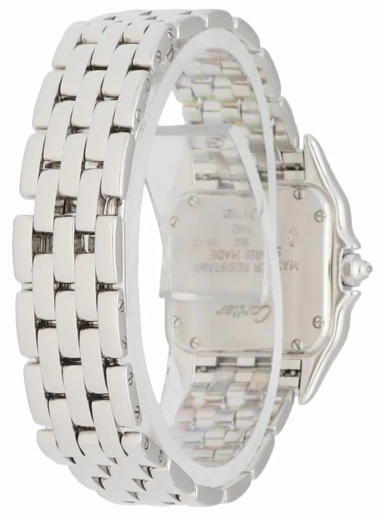 Cartier Panthere WF3259F3/1660 18K White Gold Diamond Ladies Watch