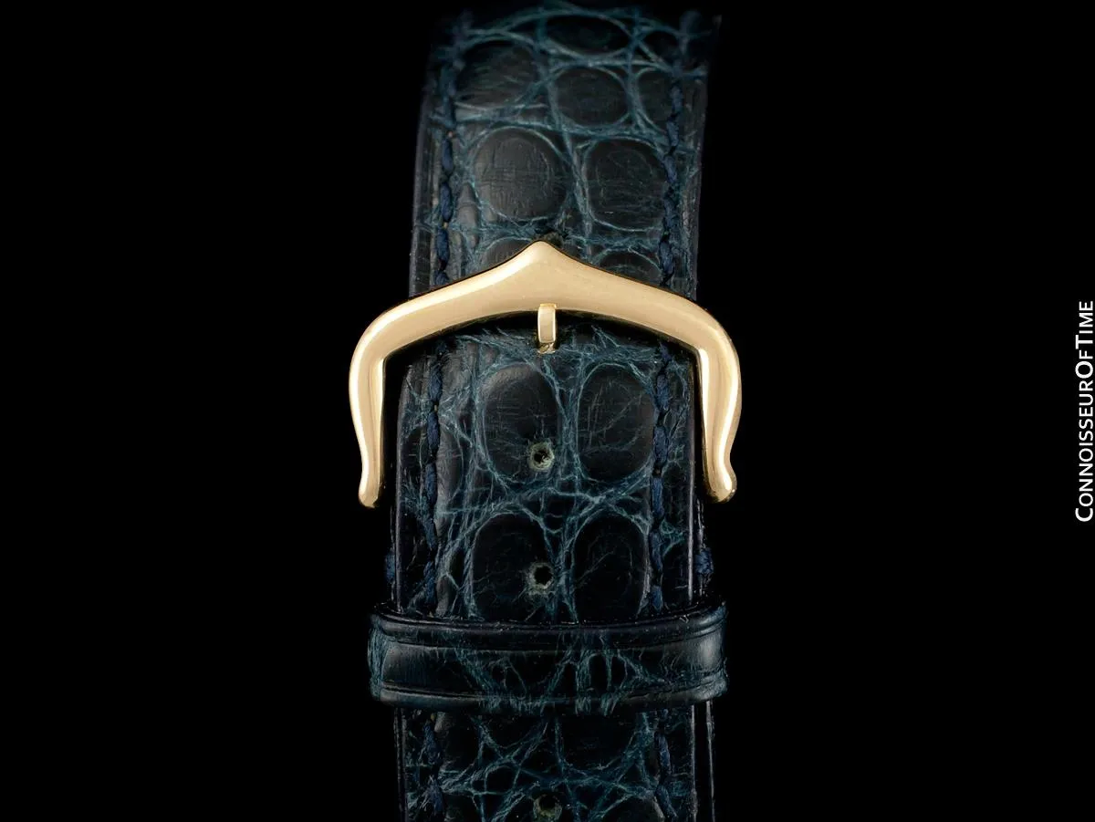 Cartier Santos Mens Automatic Watch - 18K Gold & Diamonds