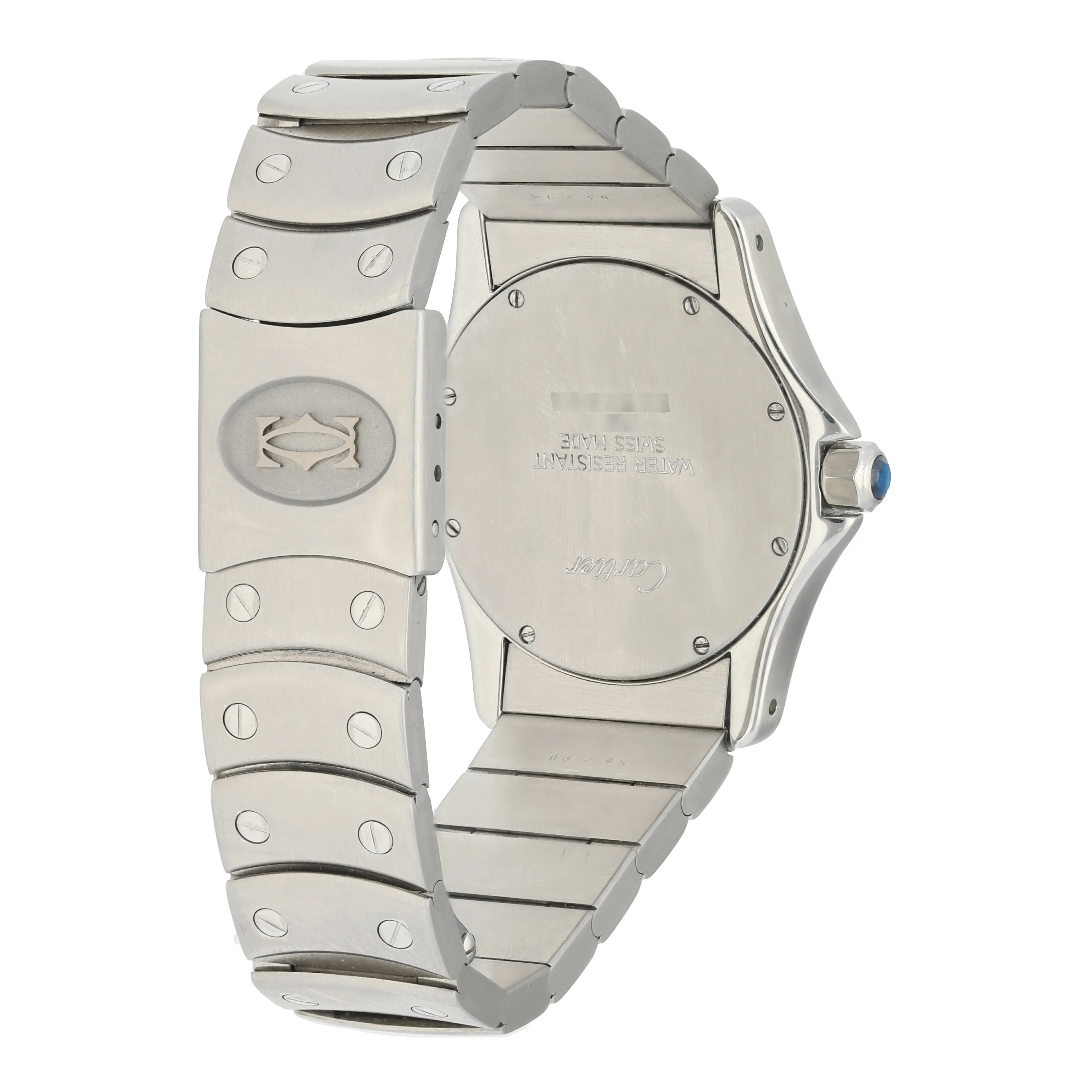 Cartier Santos Ronde 1561 Ladies Watch Box & Papers