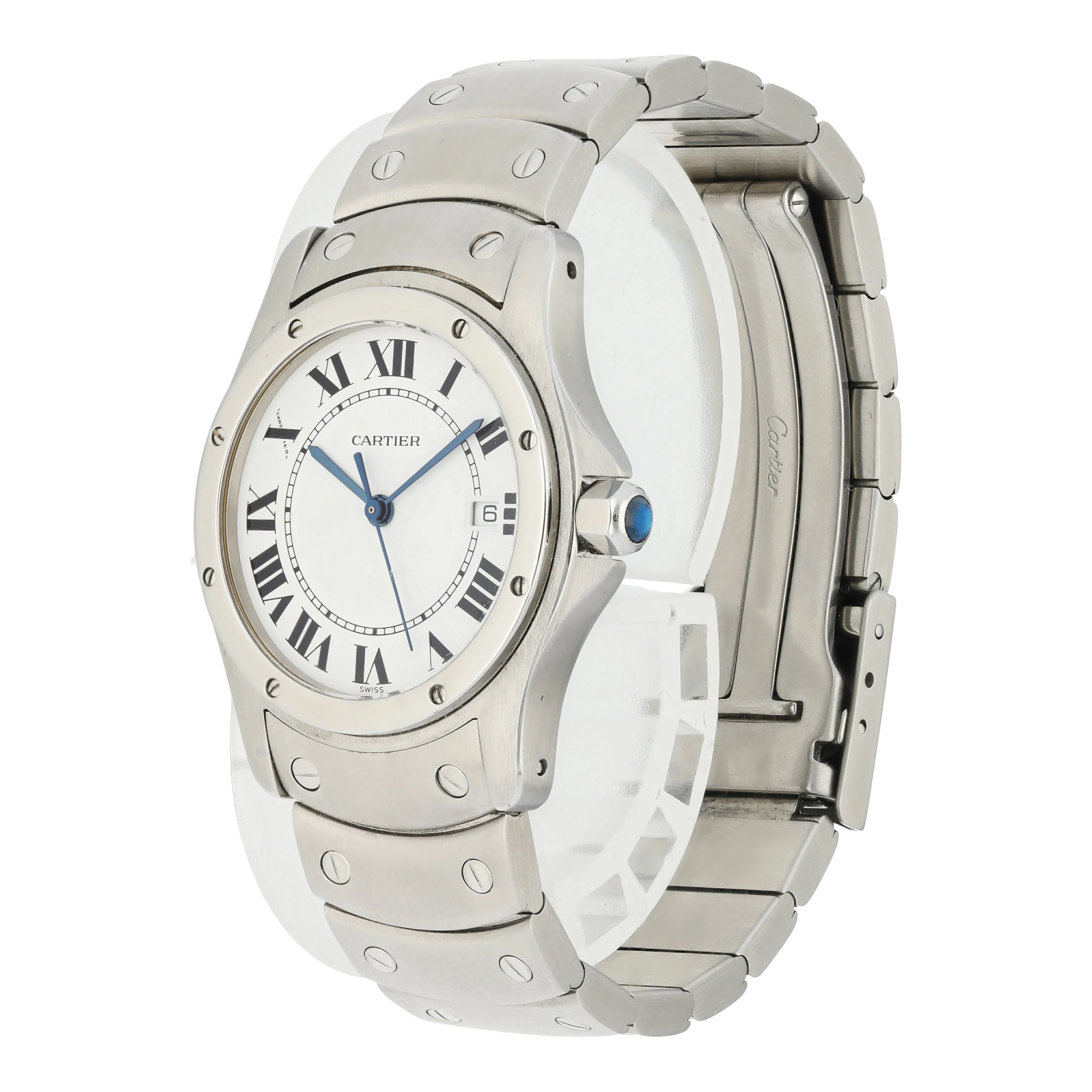 Cartier Santos Ronde 1561 Ladies Watch Box & Papers