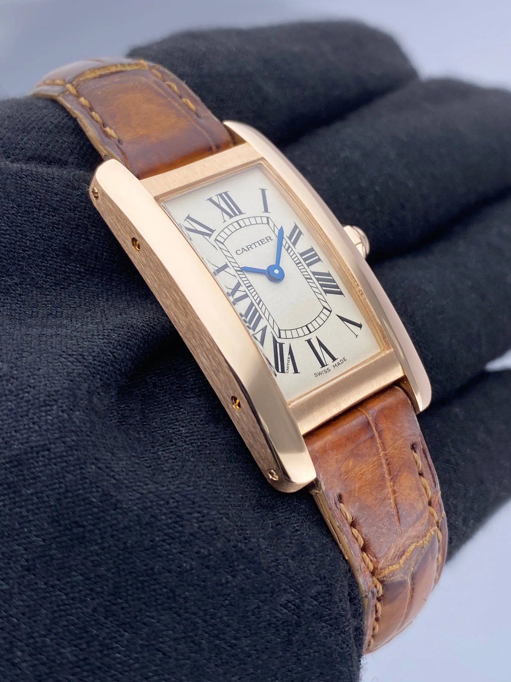 Cartier Tank Americaine W2607456 Ladies Watch