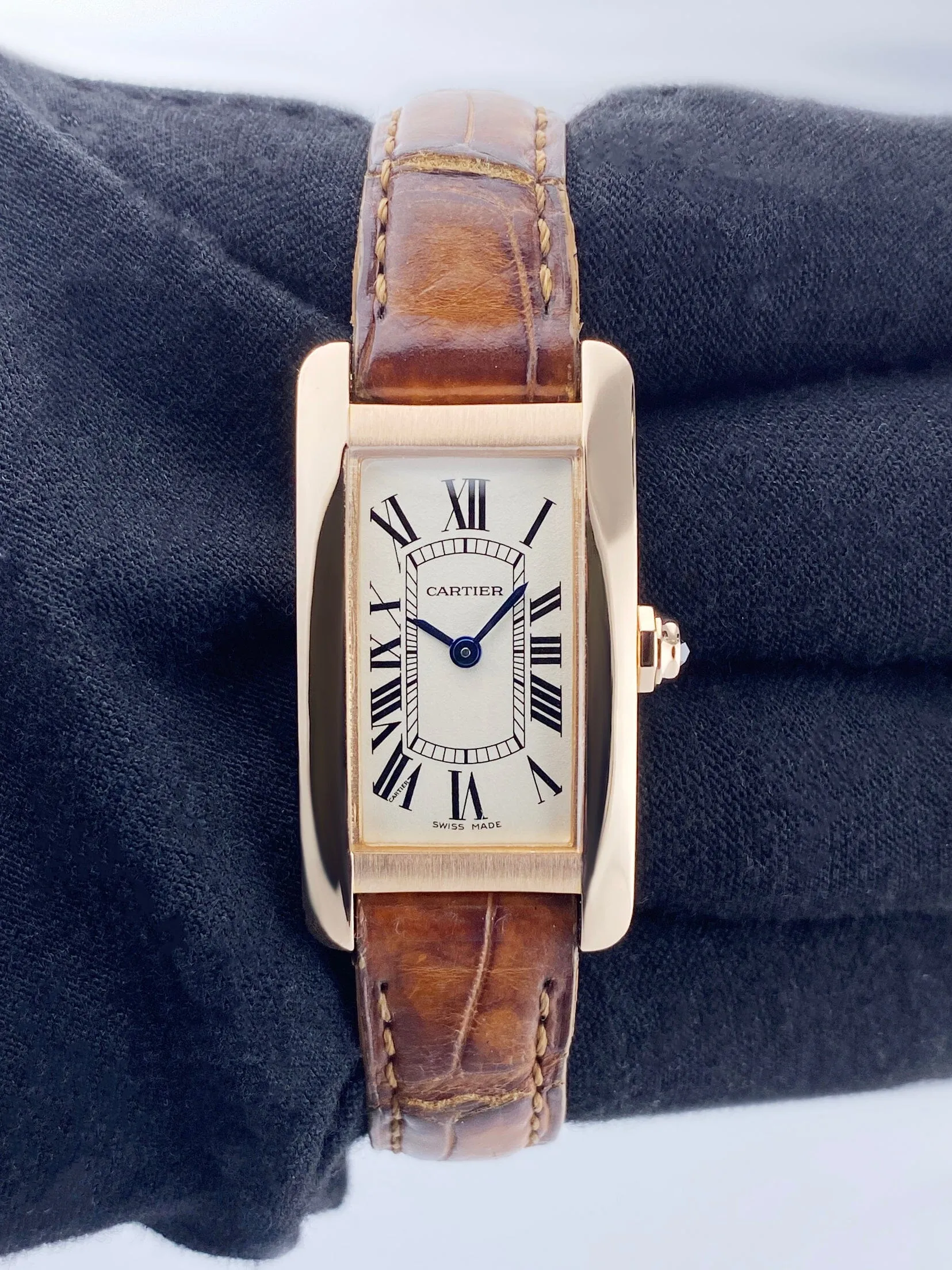 Cartier Tank Americaine W2607456 Ladies Watch