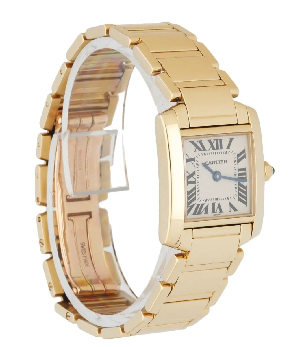 Cartier Tank Francaise 1820 Yellow Gold Ladies Watch