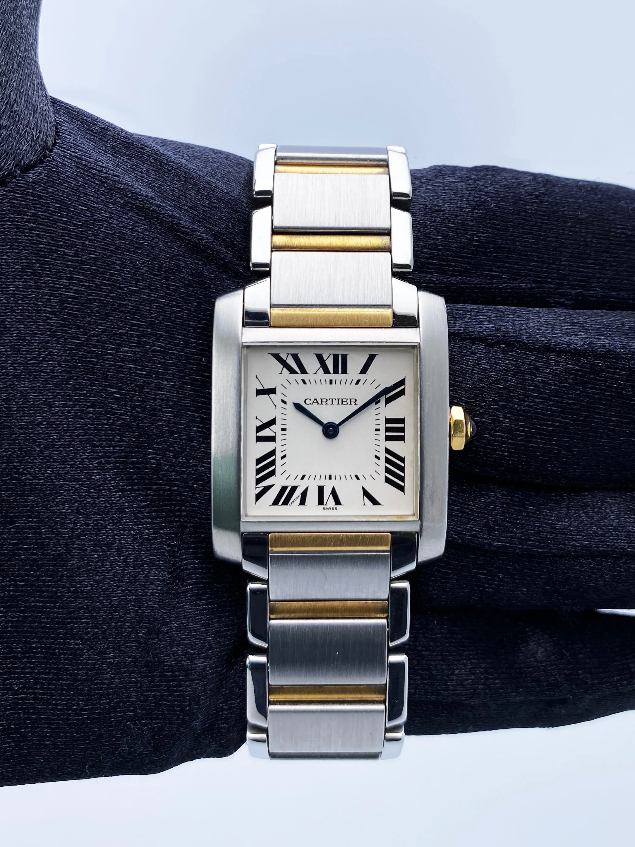 Cartier Tank Francaise 2301 Two-Tone Midsize Watch