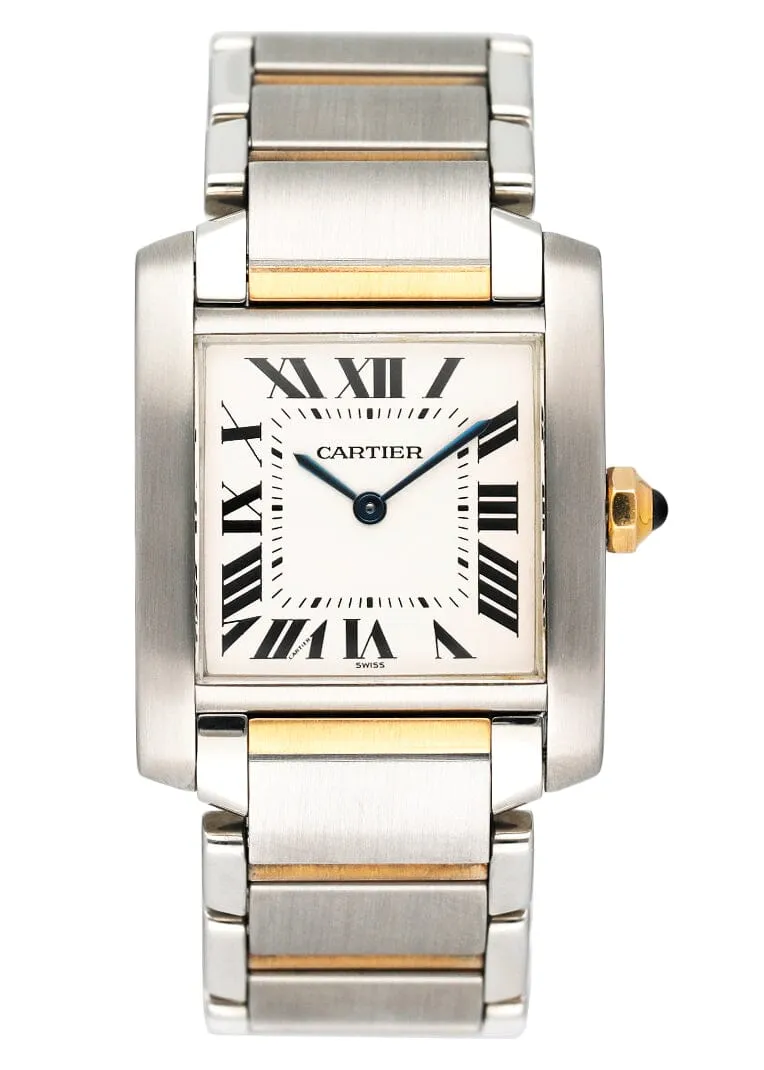Cartier Tank Francaise W51006Q4 Two-Tone Midsize Ladies Watch