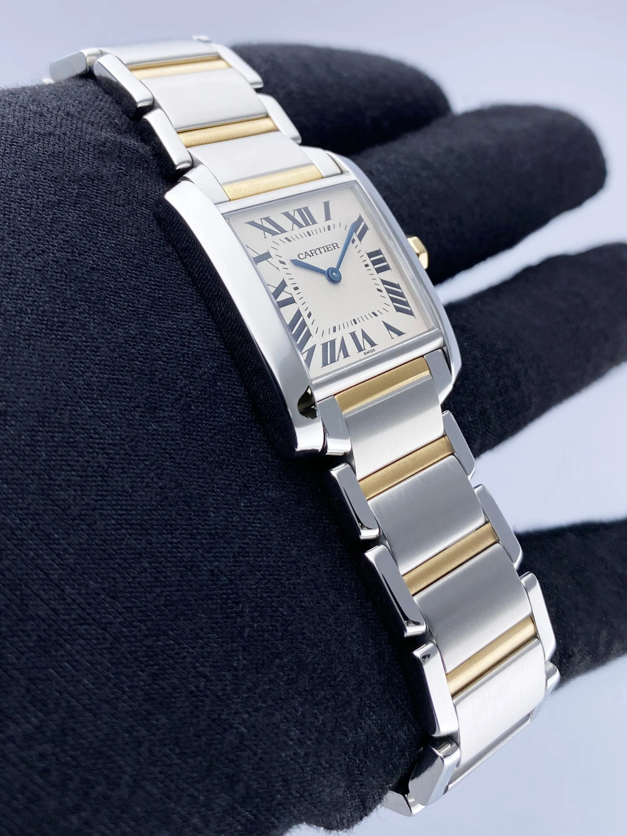 Cartier Tank Francaise W51006Q4 Two-Tone Midsize Ladies Watch