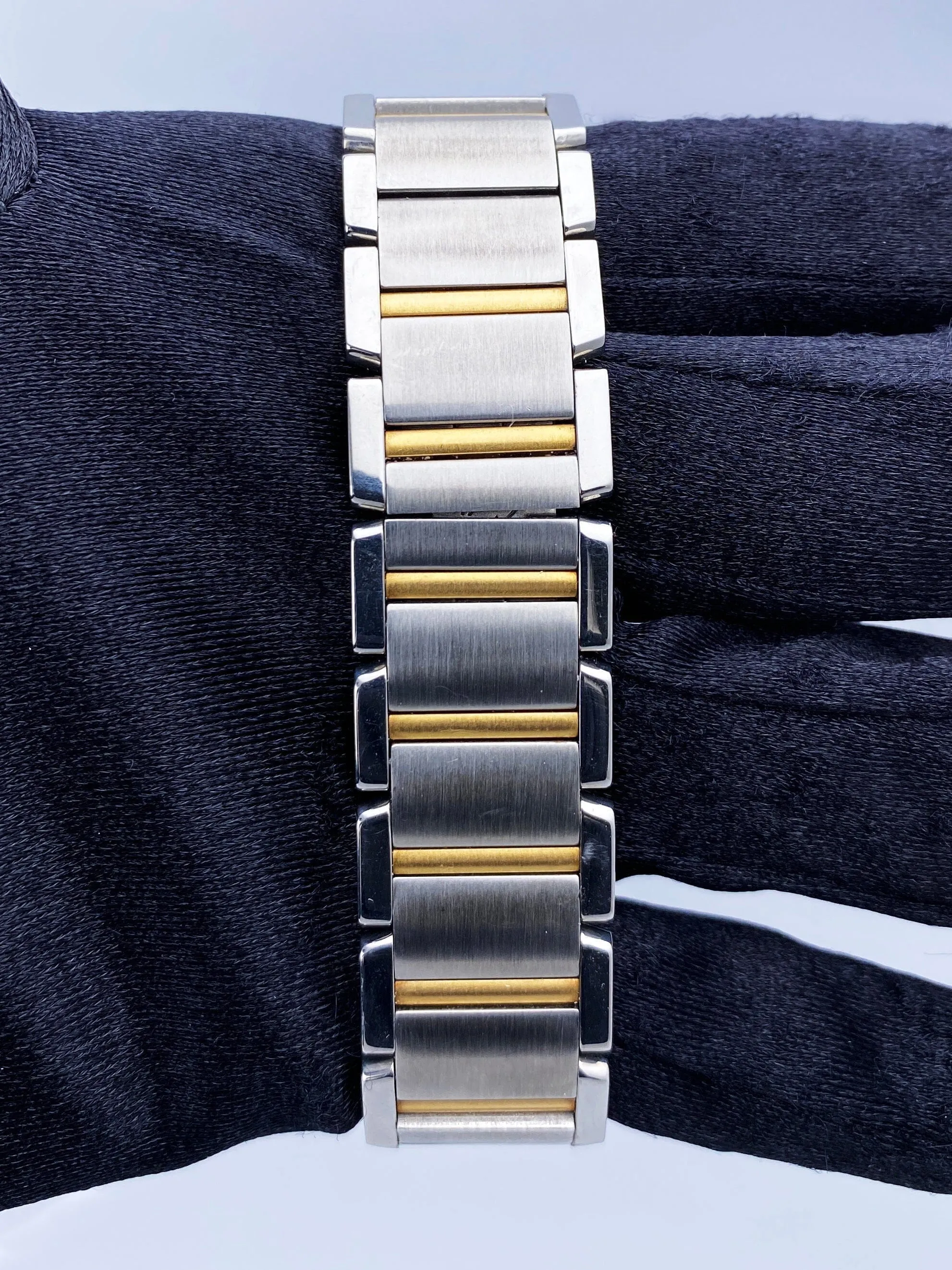 Cartier Tank Francaise W51012Q4 Two Tone Midsize Ladies Watch