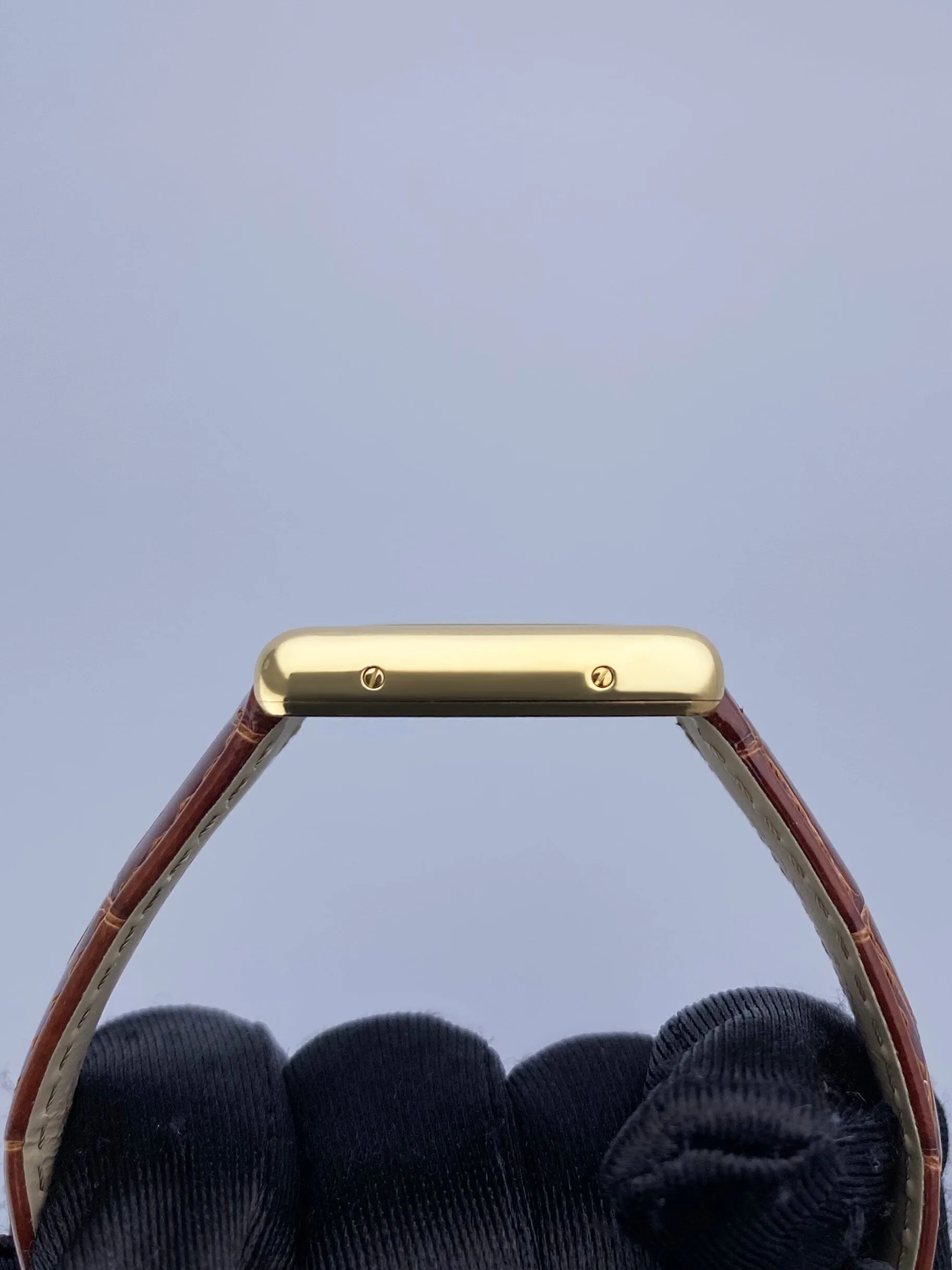 Cartier Tank Louis W1529856 18K Yellow Gold Ladies Watch Box Papers