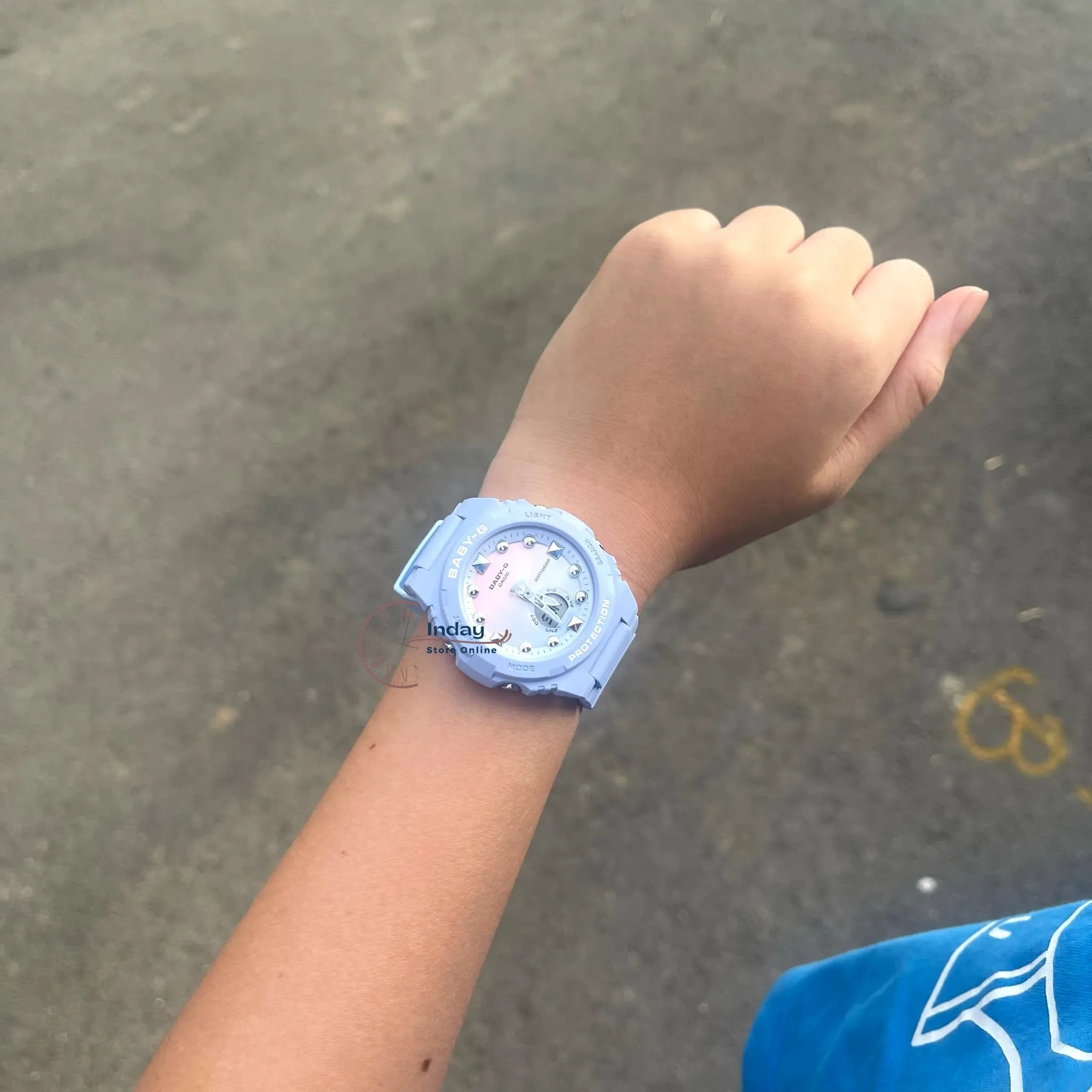 Casio Baby-G Women's Watch BGA-320-2A1 Resin Band Mineral Glass Shock Resistant