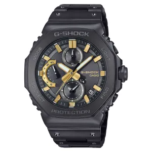 Casio G-Shock (Japan Made) GMC-B2100 Lineup 50th Anniversary Zero to One Series Chronograph Full Metal Series Bluetooth¶¸ Tough Solar Dual Time Black Ion Plated Stainless Steel Band Watch GMCB2100ZE-1A GMC-B2100ZE-1A