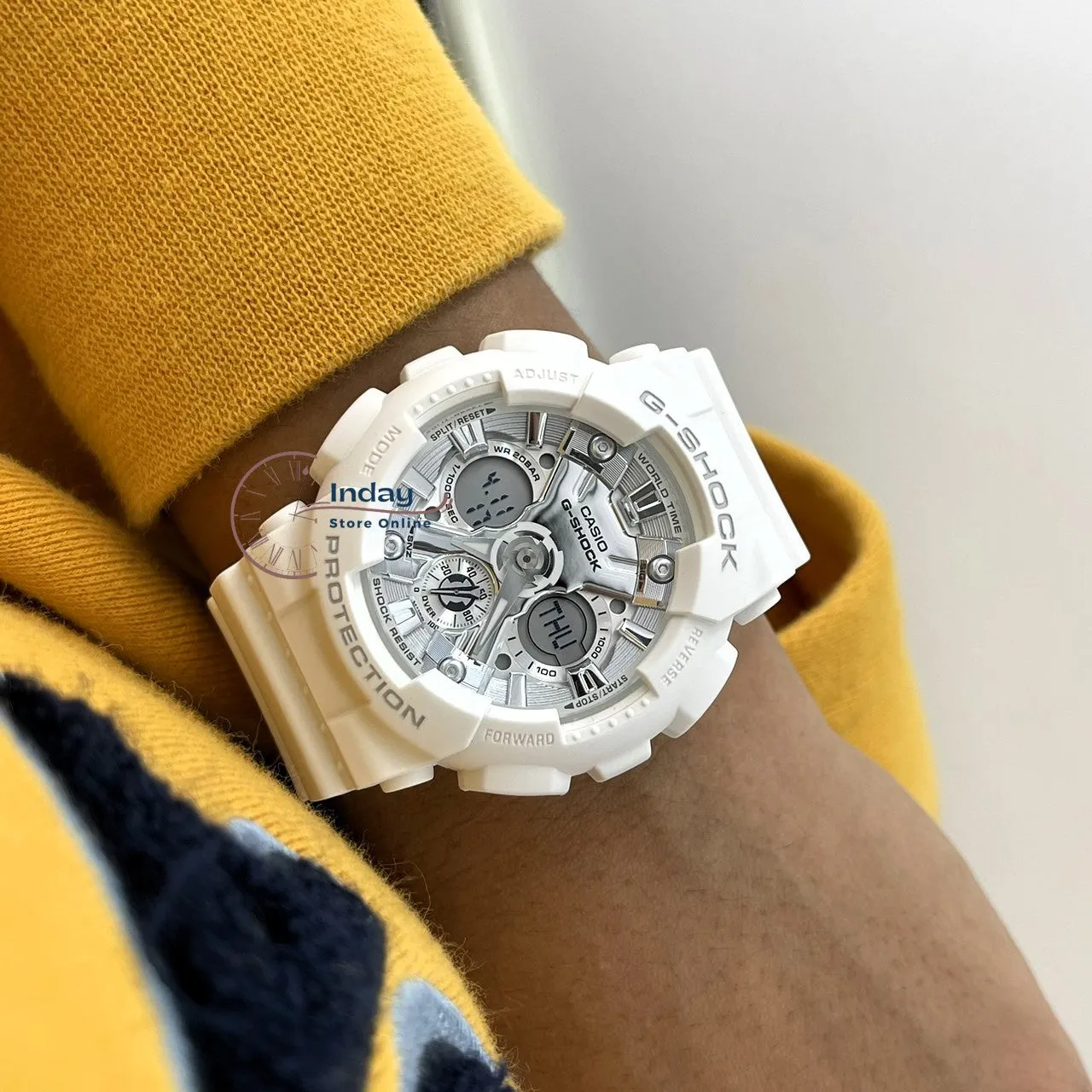 Casio G-Shock Women's Watch GMA-S120VA-7A Shock Resistant Magnetic Resistant Mineral Glass