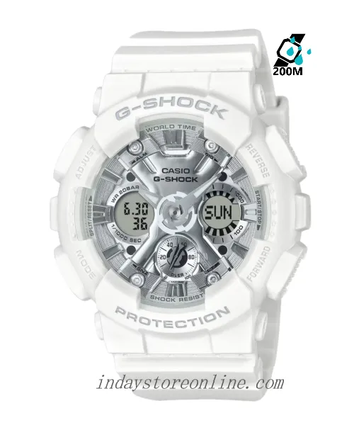 Casio G-Shock Women's Watch GMA-S120VA-7A Shock Resistant Magnetic Resistant Mineral Glass