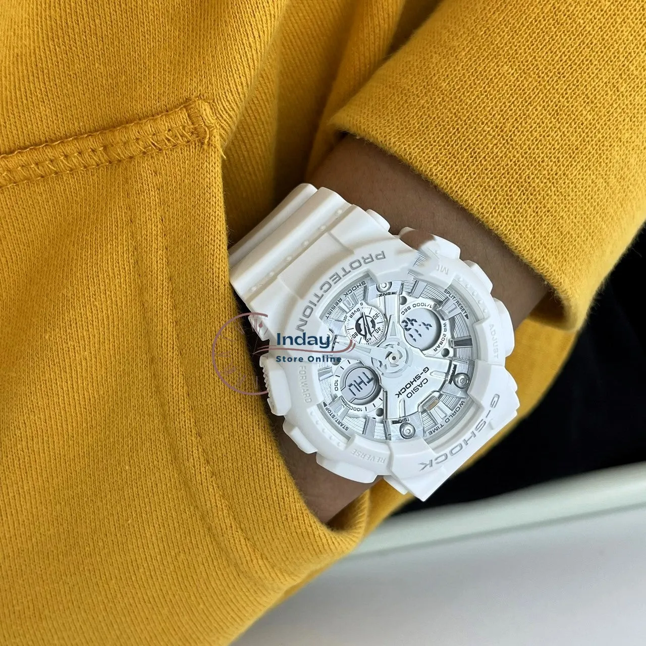 Casio G-Shock Women's Watch GMA-S120VA-7A Shock Resistant Magnetic Resistant Mineral Glass