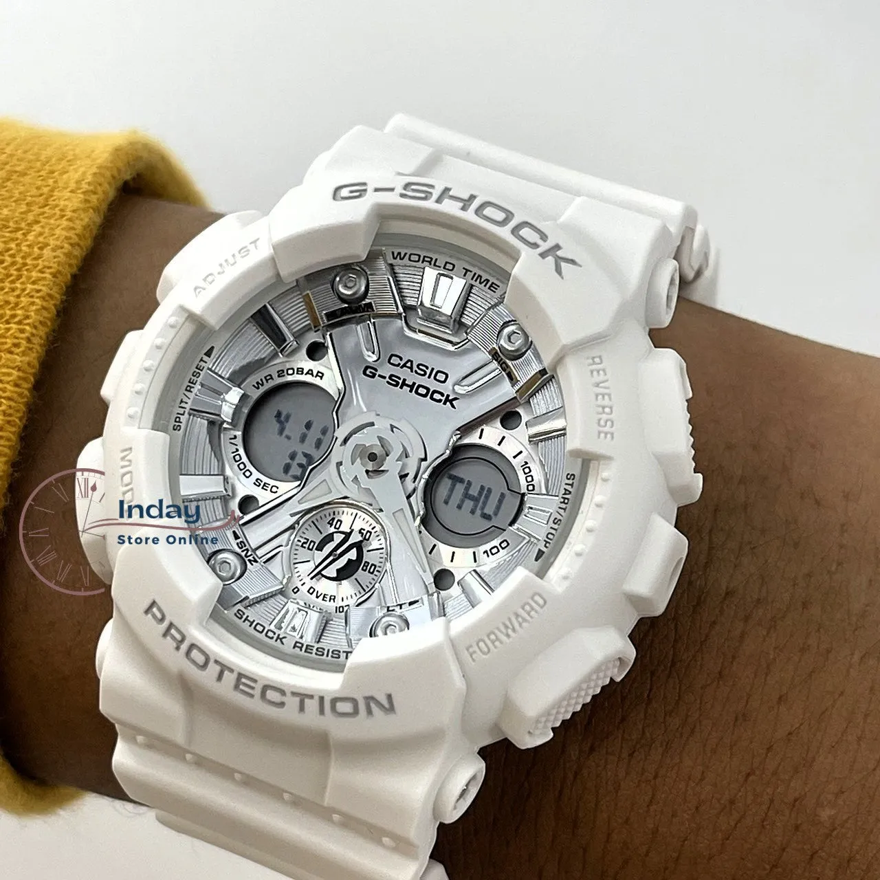 Casio G-Shock Women's Watch GMA-S120VA-7A Shock Resistant Magnetic Resistant Mineral Glass