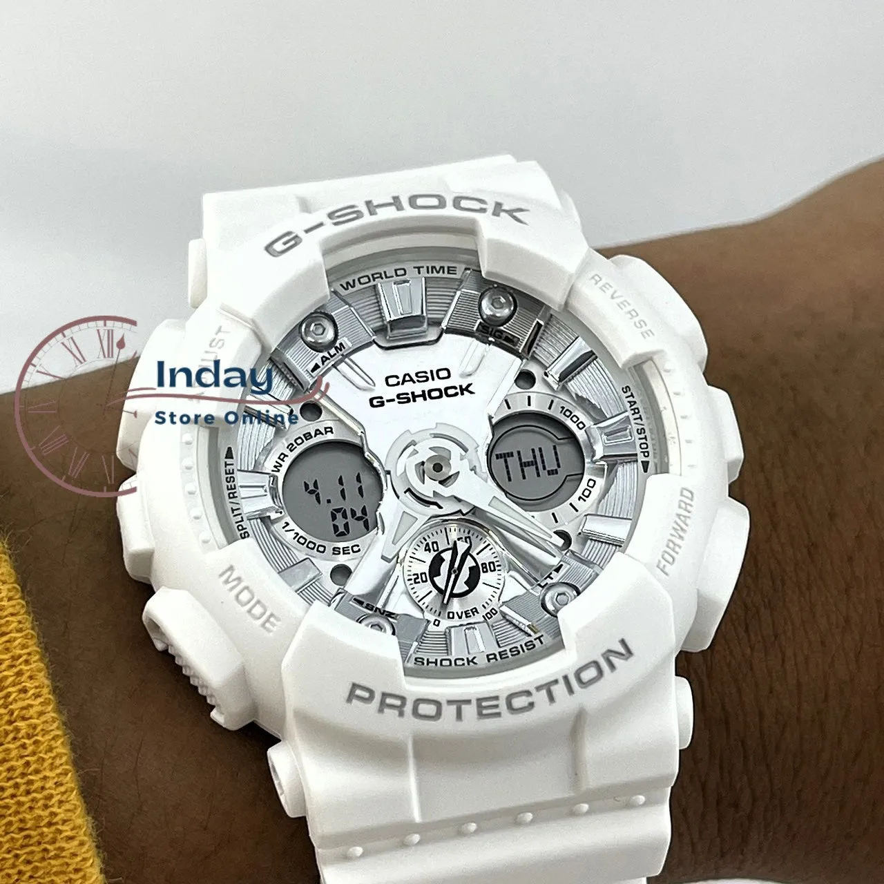 Casio G-Shock Women's Watch GMA-S120VA-7A Shock Resistant Magnetic Resistant Mineral Glass