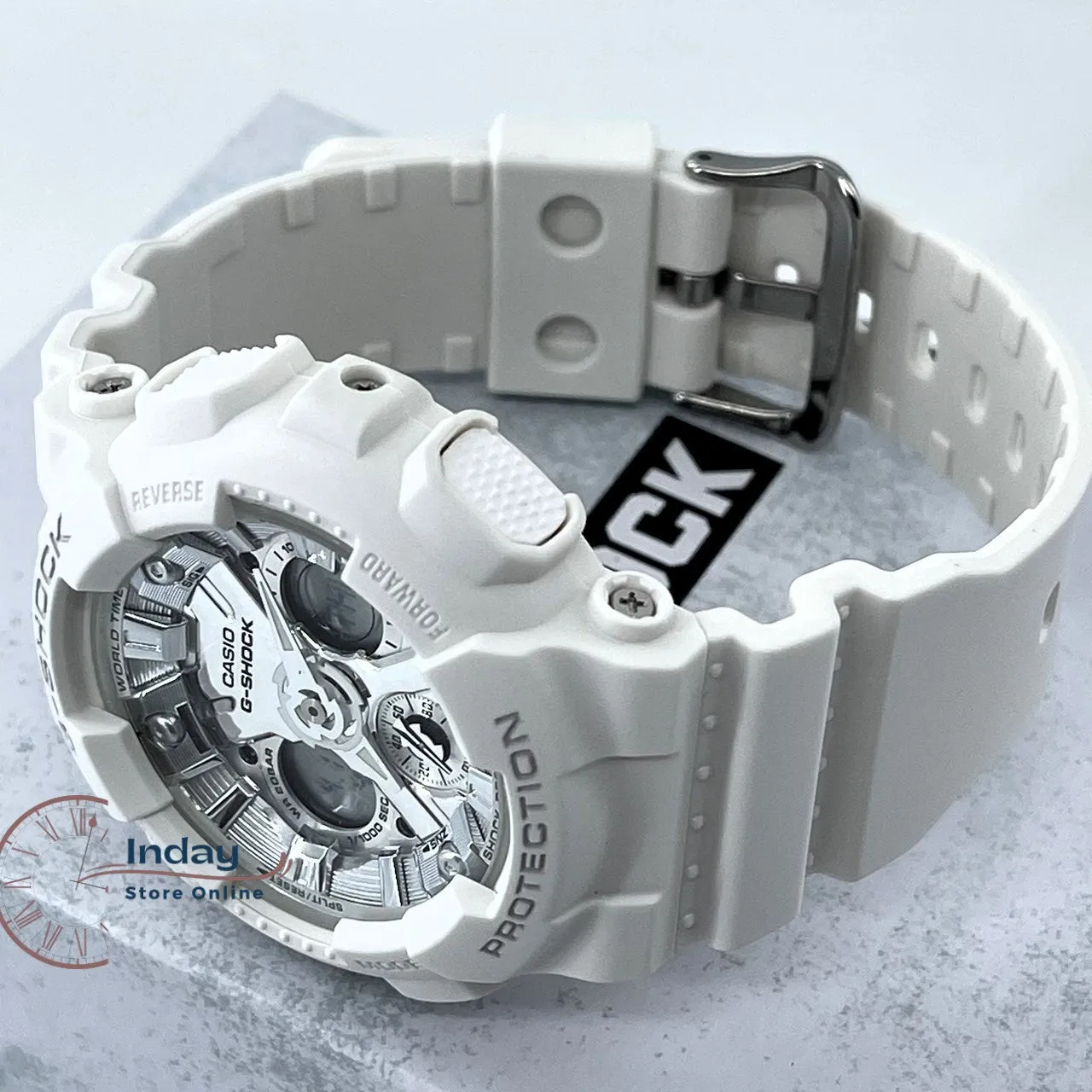 Casio G-Shock Women's Watch GMA-S120VA-7A Shock Resistant Magnetic Resistant Mineral Glass
