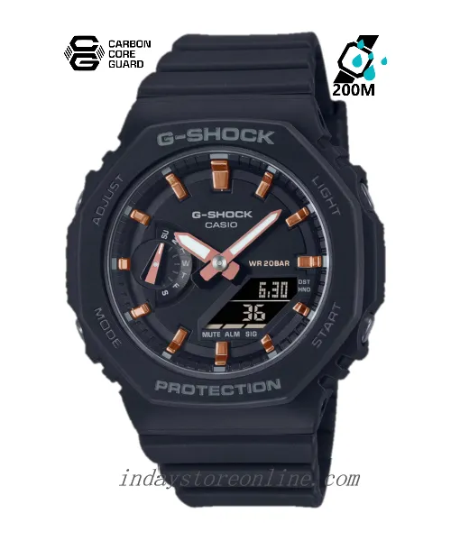 Casio G-Shock Women's Watch GMA-S2100-1A Analog-Digital Shock Resistant Carbon Core Guard Structure