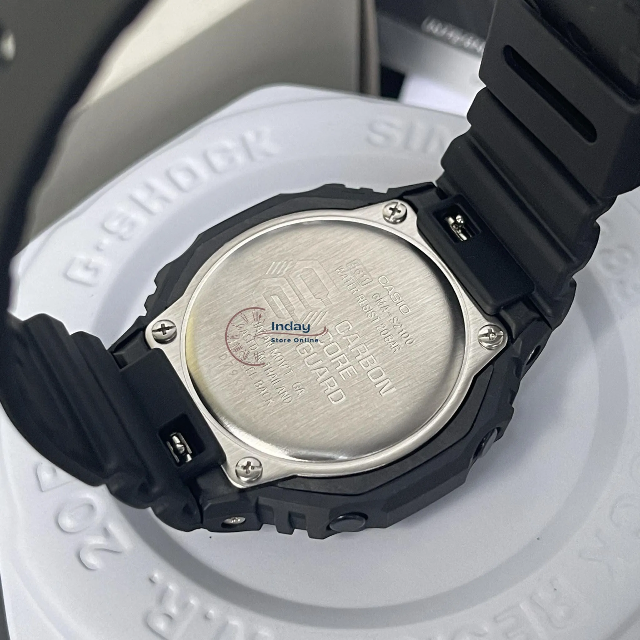 Casio G-Shock Women's Watch GMA-S2100-1A Analog-Digital Shock Resistant Carbon Core Guard Structure