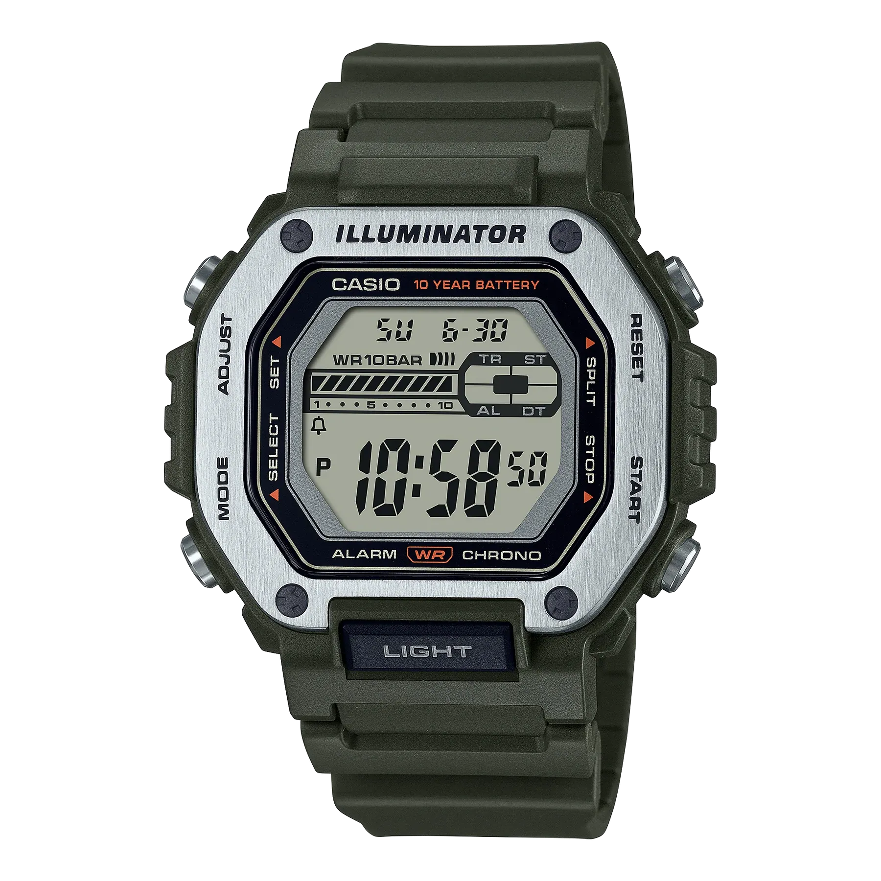 Casio Sports 10Yr Battery Unisex MWD110H-3A
