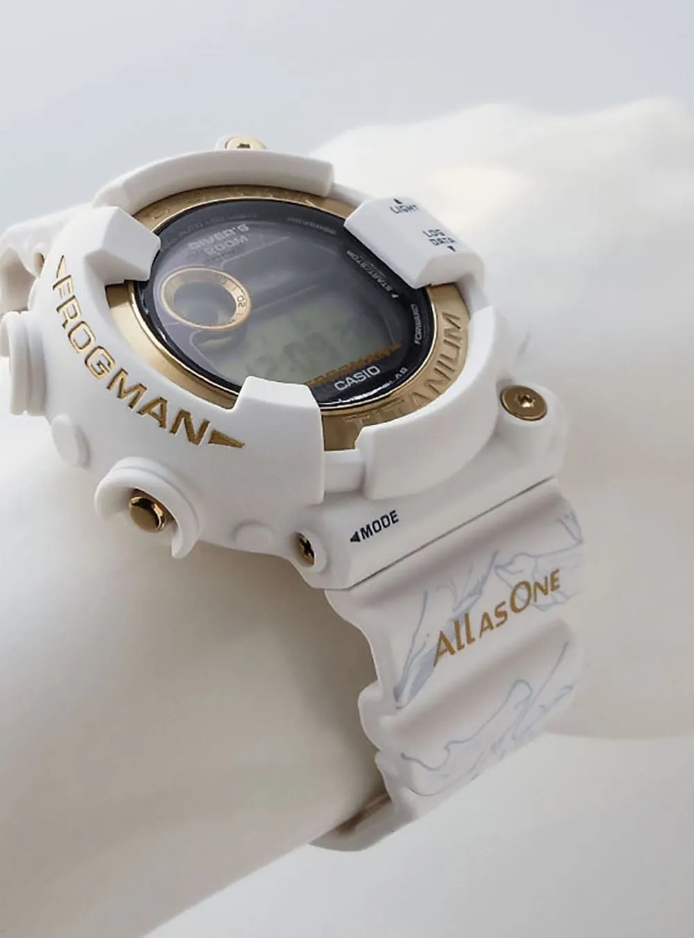 CASIO WATCH G-SHOCK MASTER OF G - SEA FROGMAN LOVE THE SEA AND THE EARTH 30TH ANNIVERSARY ICERC JAPAN COLLABORATION MODEL 2024 GW-8201K-7JR MADE IN JAPAN JDM