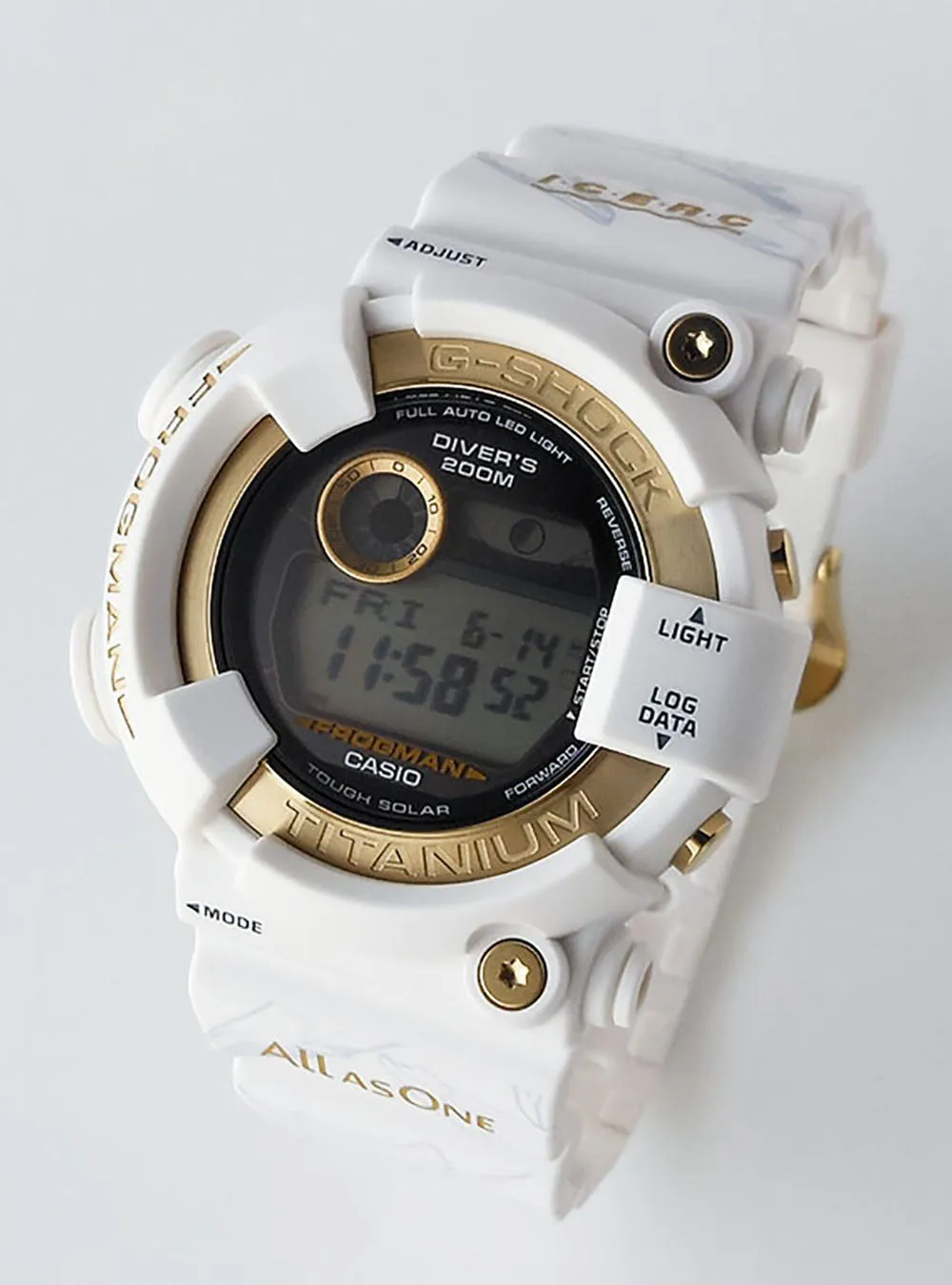 CASIO WATCH G-SHOCK MASTER OF G - SEA FROGMAN LOVE THE SEA AND THE EARTH 30TH ANNIVERSARY ICERC JAPAN COLLABORATION MODEL 2024 GW-8201K-7JR MADE IN JAPAN JDM