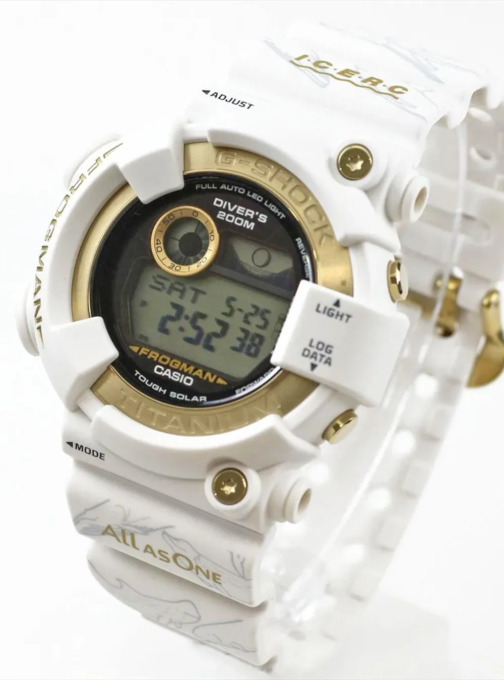 CASIO WATCH G-SHOCK MASTER OF G - SEA FROGMAN LOVE THE SEA AND THE EARTH 30TH ANNIVERSARY ICERC JAPAN COLLABORATION MODEL 2024 GW-8201K-7JR MADE IN JAPAN JDM