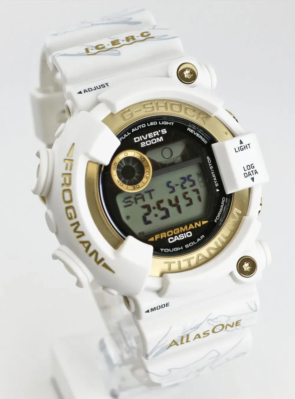 CASIO WATCH G-SHOCK MASTER OF G - SEA FROGMAN LOVE THE SEA AND THE EARTH 30TH ANNIVERSARY ICERC JAPAN COLLABORATION MODEL 2024 GW-8201K-7JR MADE IN JAPAN JDM