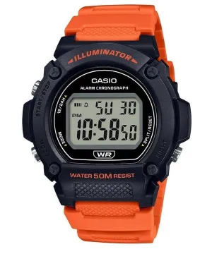 Casio Youth Digital Alarm Quartz W-219H-4AV W219H-4 Mens Watch