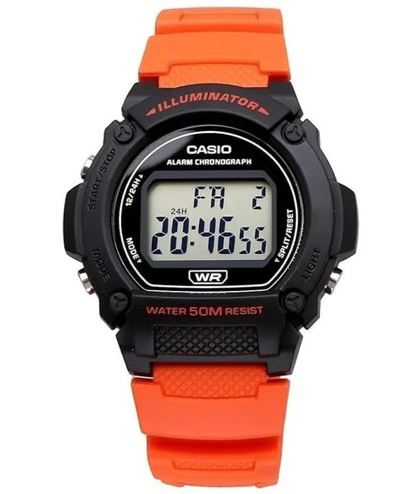 Casio Youth Digital Alarm Quartz W-219H-4AV W219H-4 Mens Watch