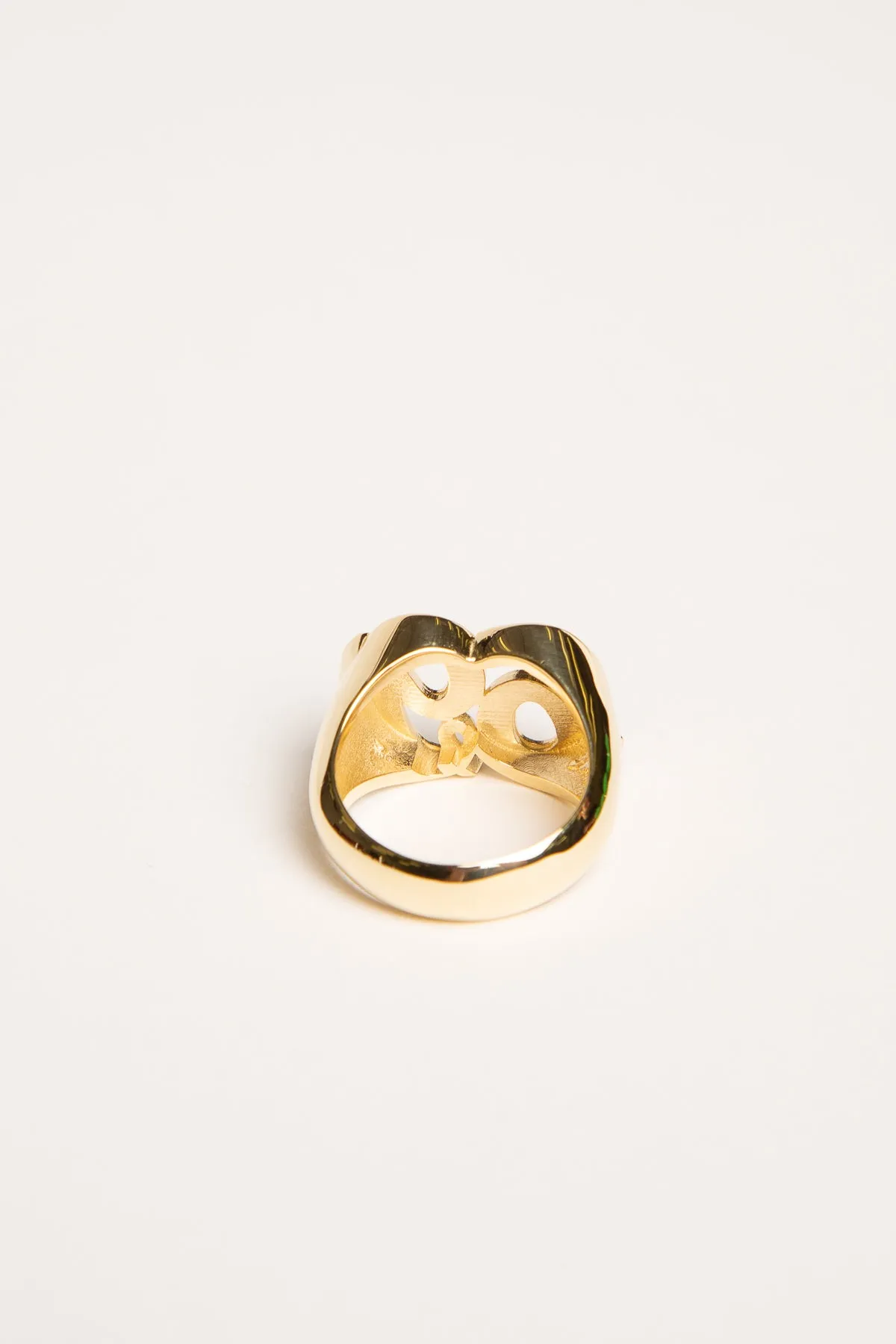 CHEMIST | YELLOW GOLD L FACE 69 RING