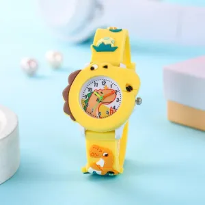 Children's Cute Cartoon Dinosaur Pattern Boys And Girls Quartz Watch FS