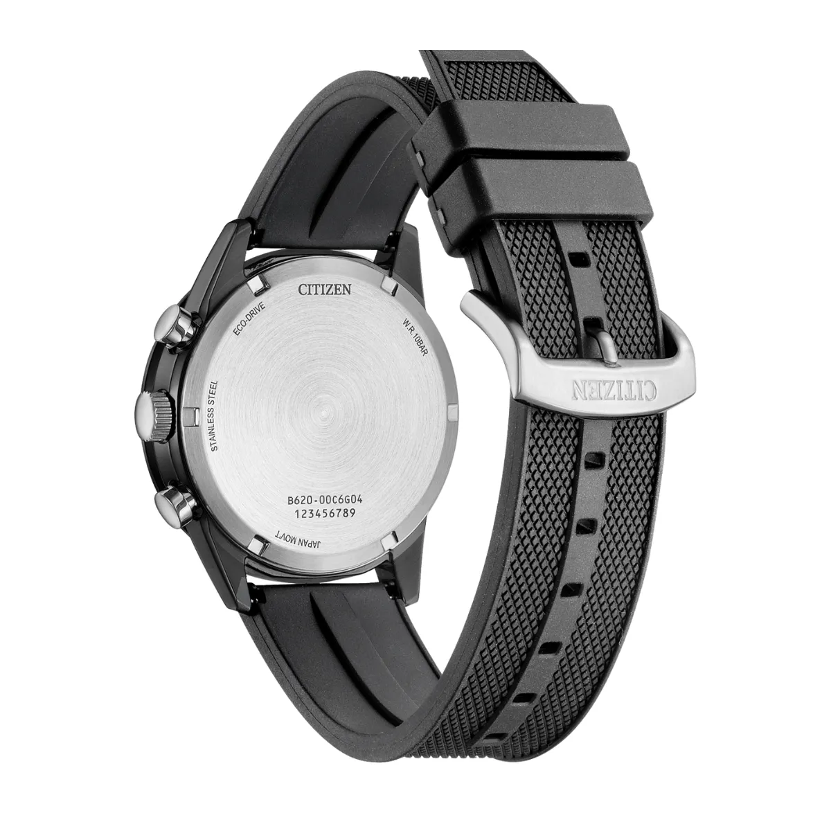 Citizen CA4625-02H Eco-Drive Chronograph: Sporty Black Rubber