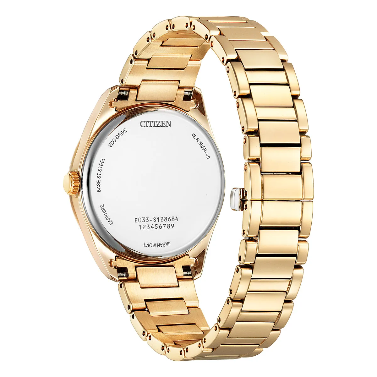 Citizen Dress Eco-Drive Women's White Watch EM0973-55A