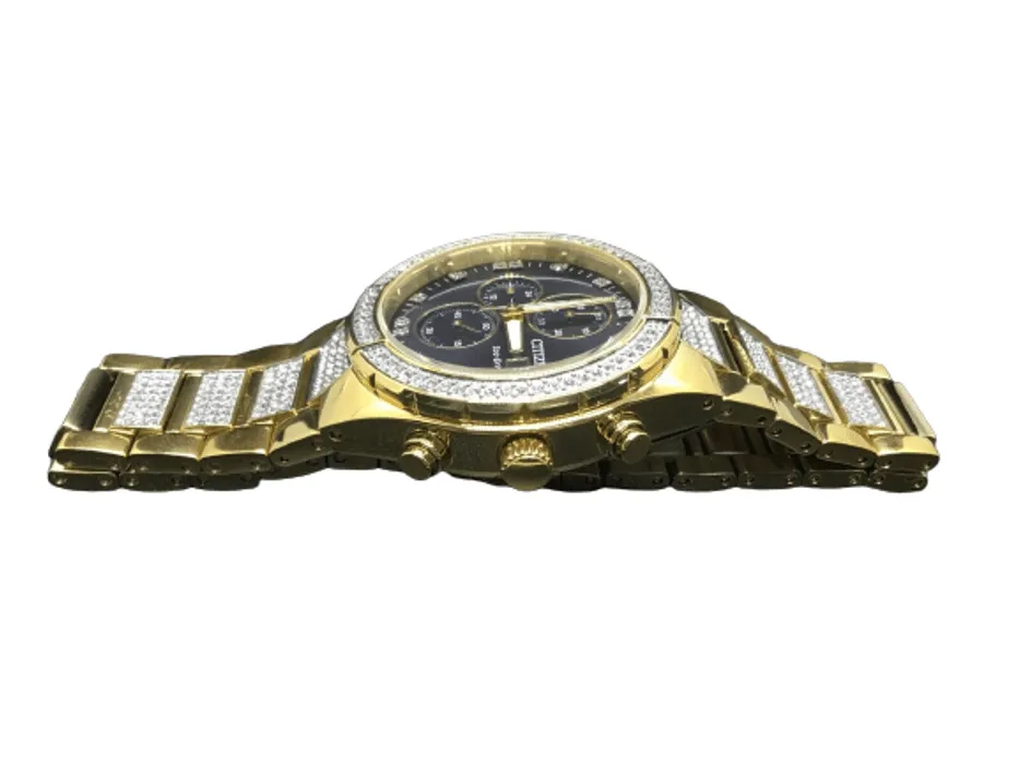 Citizen Eco Drive Crystal Men's Watch CA0752-58E