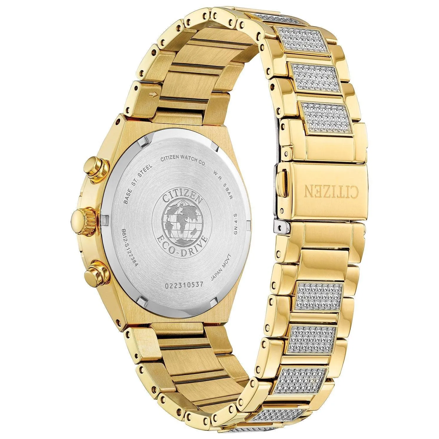 Citizen Eco Drive Crystal Men's Watch CA0752-58E