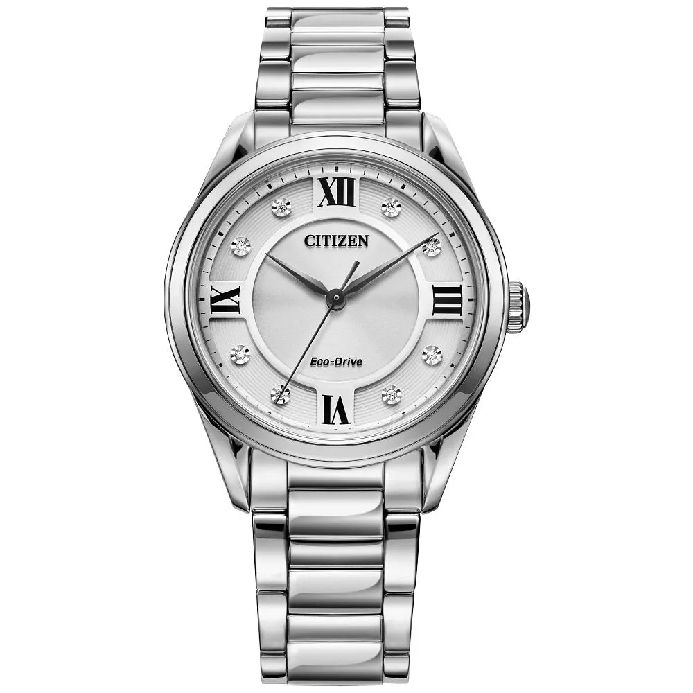 CITIZEN Eco-Drive Dress/Classic Eco Arezzo Ladies Stainless Steel