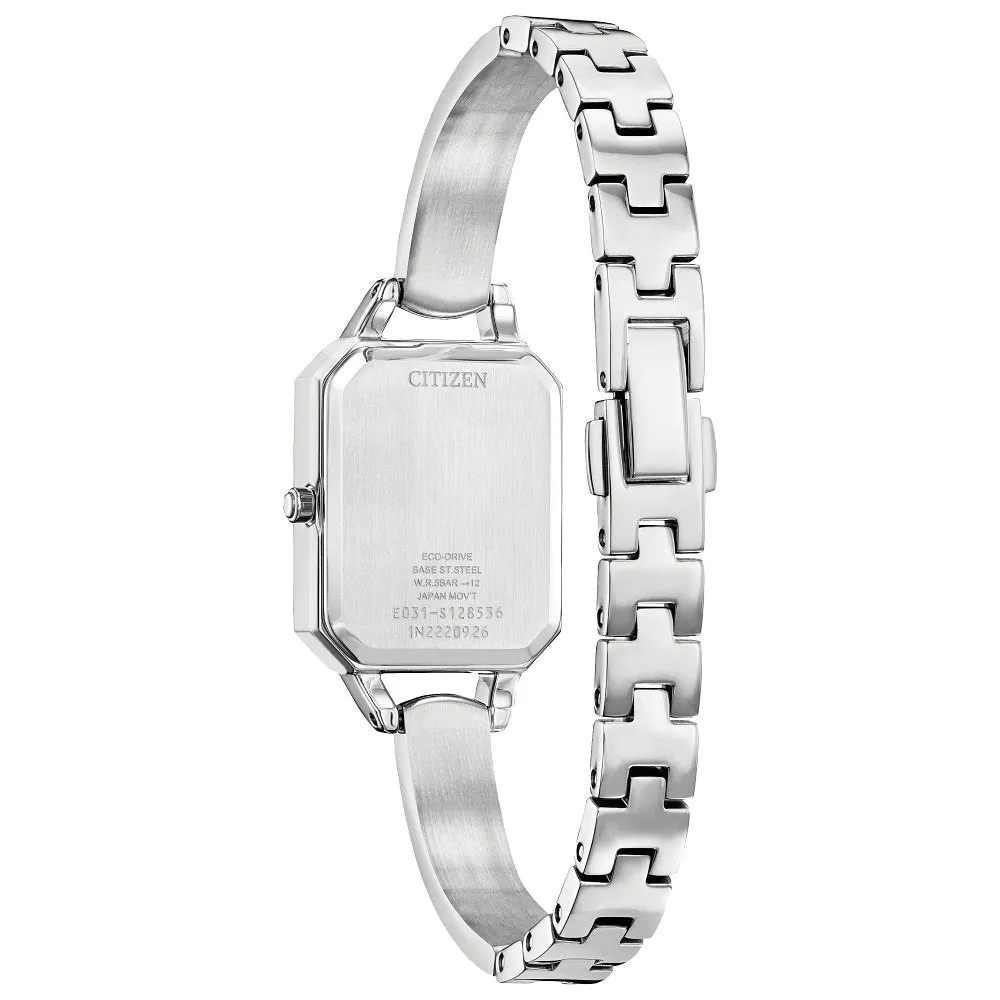 CITIZEN Eco-Drive Dress/Classic Eco Crystal Eco Ladies Stainless Steel