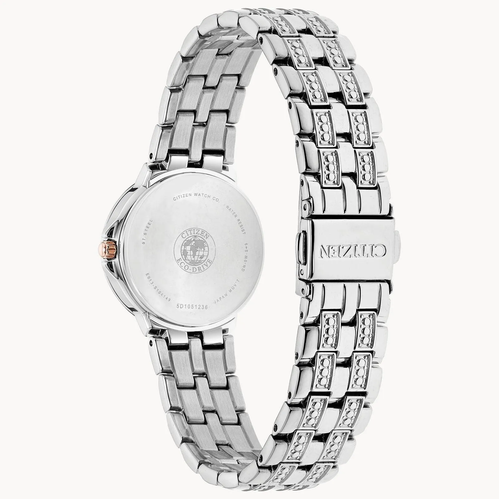 Citizen Eco Drive Silhouette Crystal Women's Watch EW2340-58A