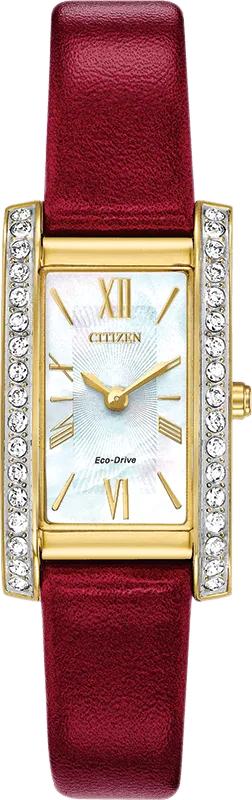 Citizen Eco Drive Silhouette Crystal Women's Watch EX1472-05D