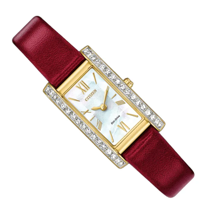 Citizen Eco Drive Silhouette Crystal Women's Watch EX1472-05D