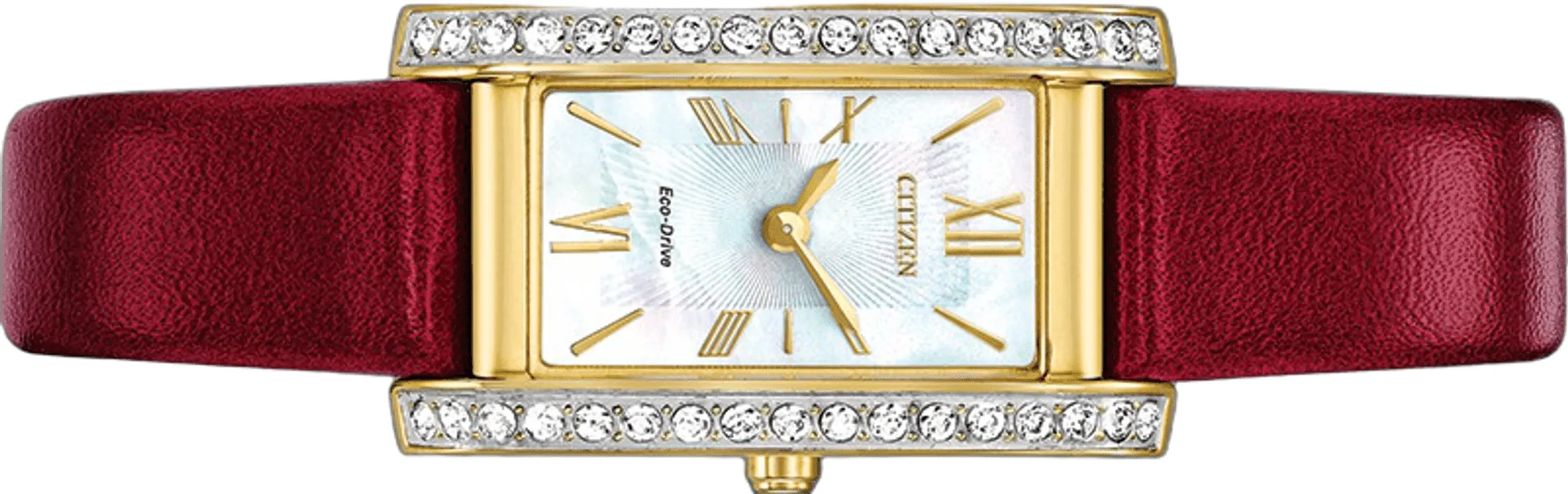 Citizen Eco Drive Silhouette Crystal Women's Watch EX1472-05D
