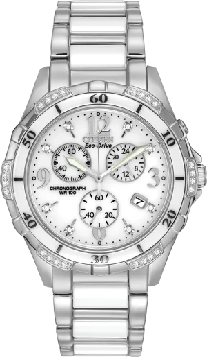 Citizen Eco Drive Silhouette Diamond Women's Watch FB1230-50A