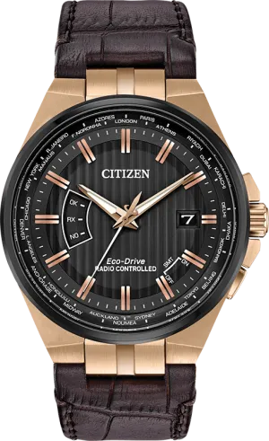 Citizen Eco Drive World Perpetual A-T Men's Watch CB0168-08E